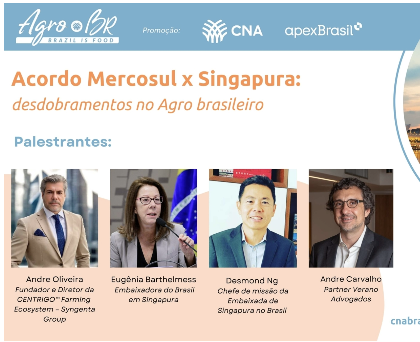 thumbnails Mercosur - Singapore FTA - What are the opportunities for the Brazilian Agribusiness